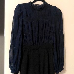Express, XS, Navy/Black